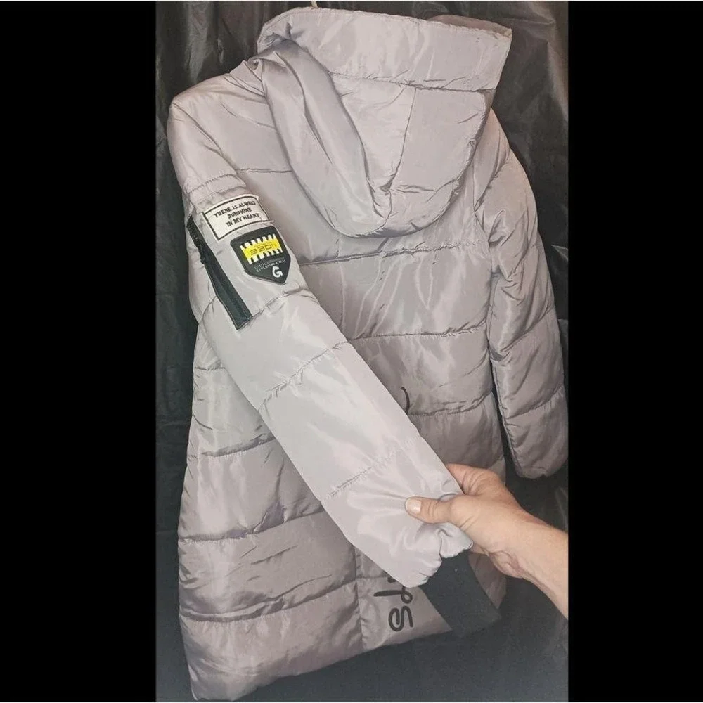 Disney Font puffer‎ jacket SKUCH025